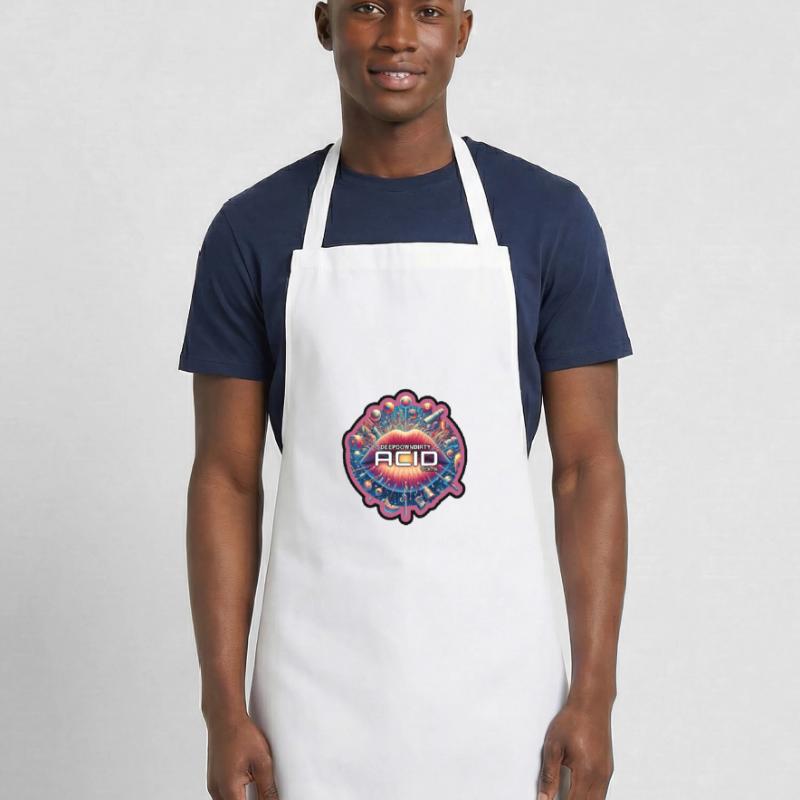 Microdot Tribe New Version with Solid Edging Cooking Apron