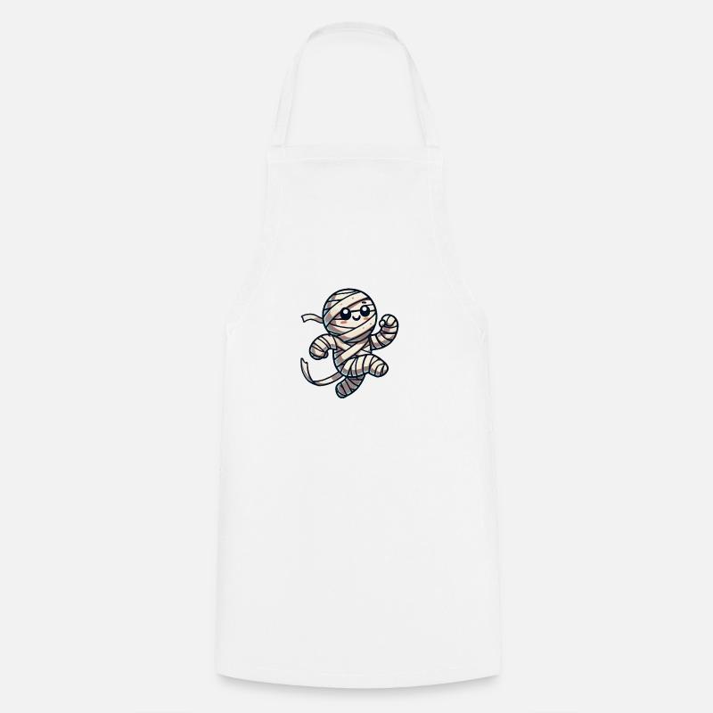 maman bande dessinée - Tablier de cuisine - blanc