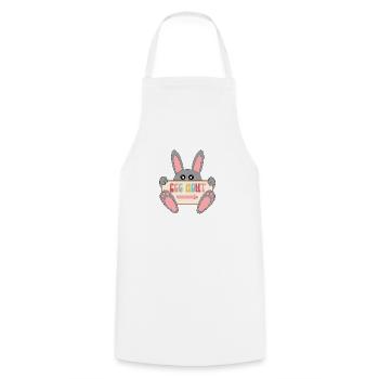 Egg Hunt - Cooking Apron - white - Front - AI Model Male 185 dark (185cm)