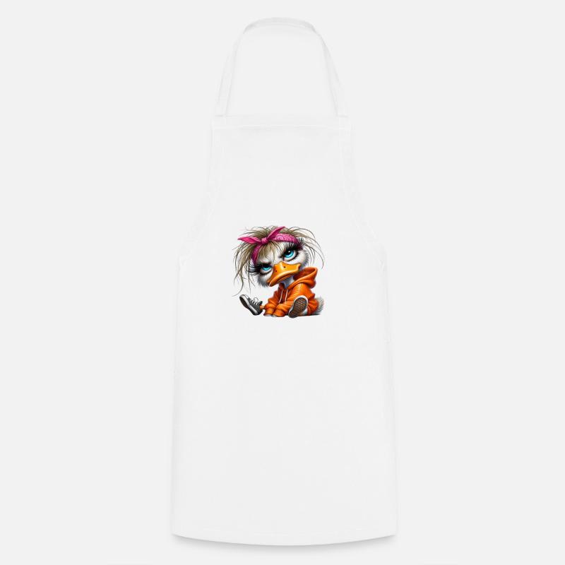 Miki.Maws - Cooking Apron - white