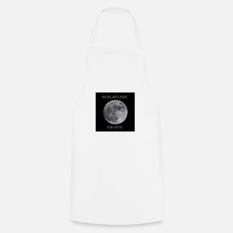 Sleepless nights - Cooking Apron - white