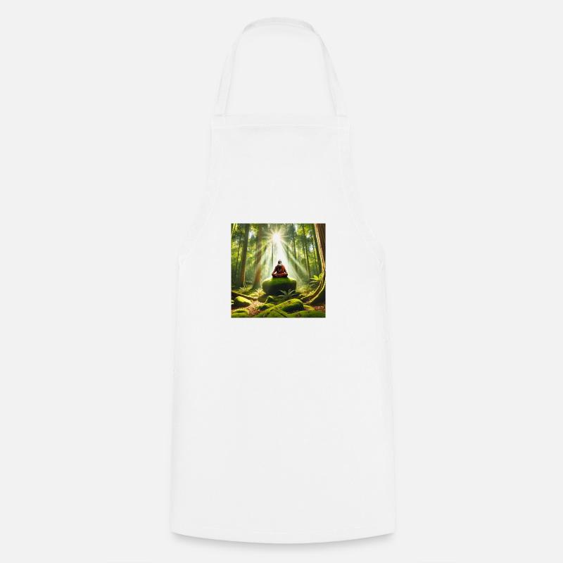 Yogi - Cooking Apron - white