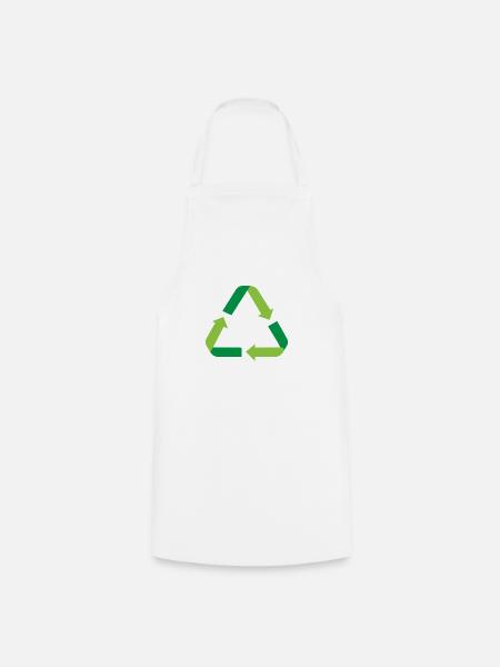 Recycling - Kochschürze - Weiß