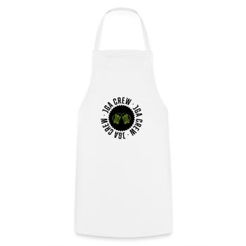 Bachelor Party Crew Beer - Cooking Apron - white - Front - AI Model Male 185 dark (185cm)