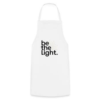 be the light - Kochschürze - Weiß - Vorne - AI Model Male 185 dark (185cm)