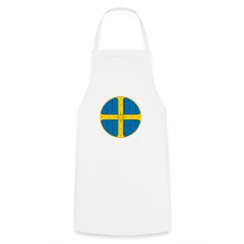 Viking - Cooking Apron - white - Front - AI Model Male 185 dark (185cm)