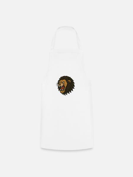 Roaring Lion - Kochschürze - Weiß