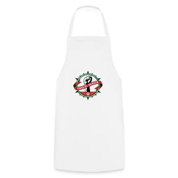 Euskal Herria - Tablier de cuisine - blanc - Devant - AI Model Male 185 dark (185cm)