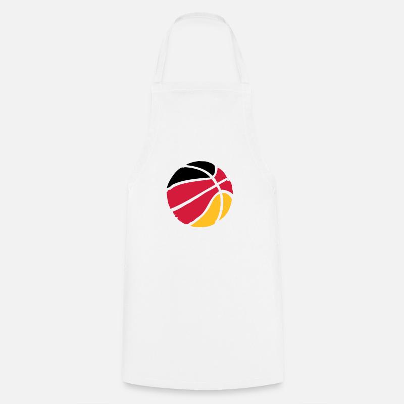 Basketball - Cooking Apron - white