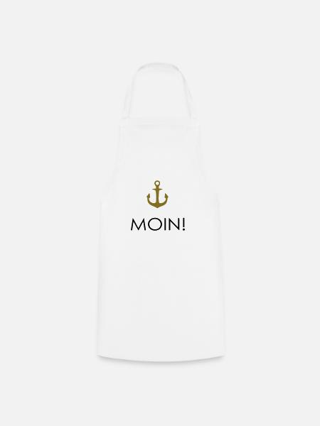 MOIN Anker 1-- - Kochschürze - Weiß