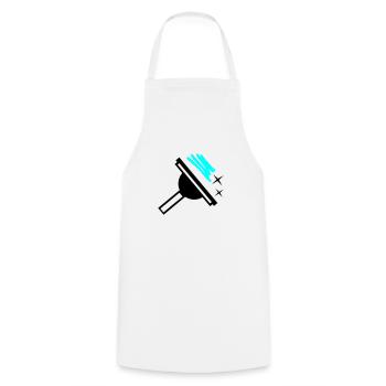 Window cleaner - Cooking Apron - white - Front - AI Model Male 185 dark (185cm)