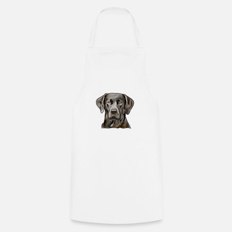 Labrador - Kochschürze - Weiß
