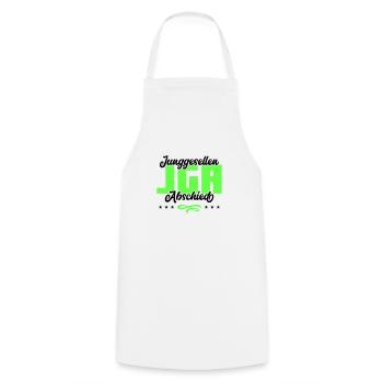 Bachelor party bachelor party - Cooking Apron - white - Front - AI Model Male 185 dark (185cm)