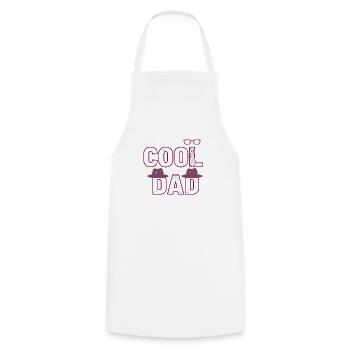 Father’s Day Gift – Funny & Heartfelt Dad T-Shirt - Tablier de cuisine - blanc - Devant - AI Model Male 185 dark (185cm)