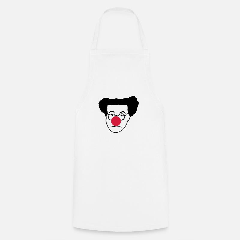 COLUCHE - Tablier de cuisine - blanc