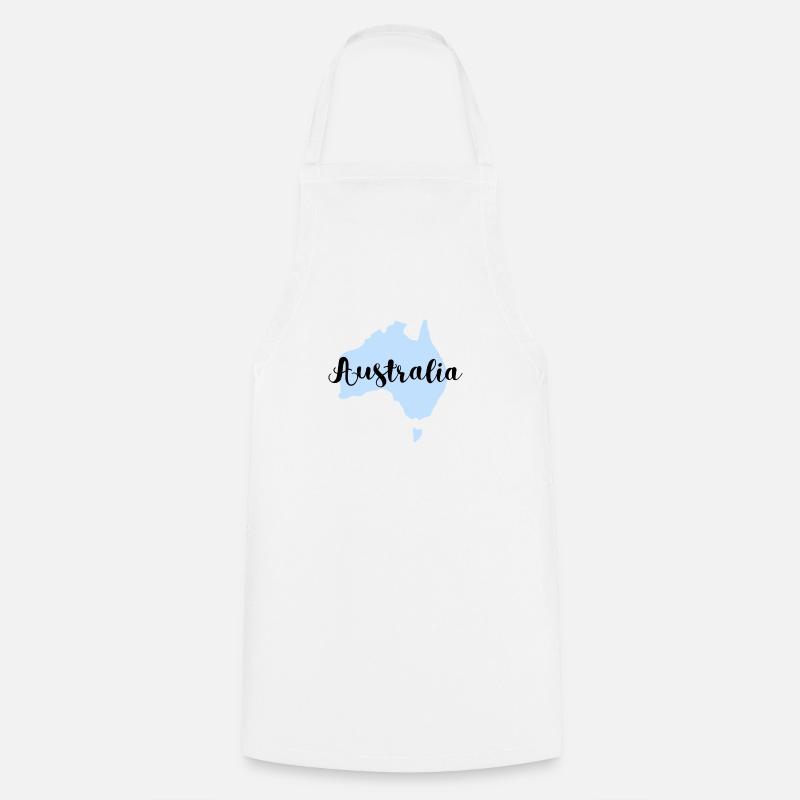 Australien - Kochschürze - Weiß