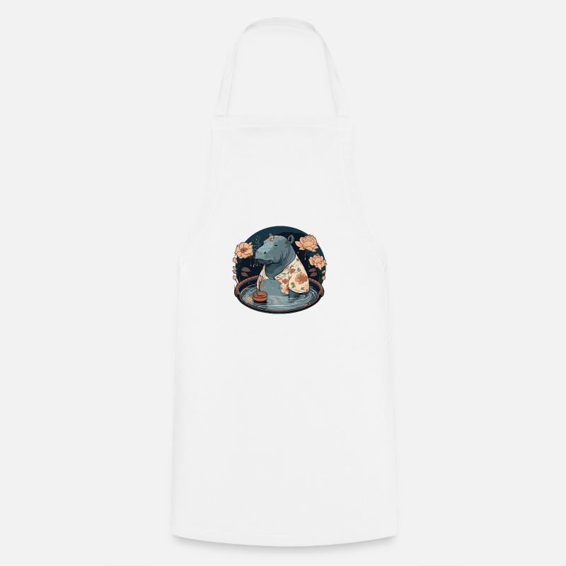 hippo 2 - Tablier de cuisine - blanc