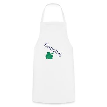 Dancing Dance Music - Cooking Apron - white - Front - AI Model Male 185 dark (185cm)