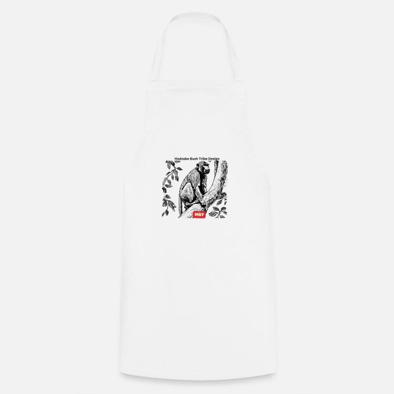 LGBT Monkey - Cooking Apron - white