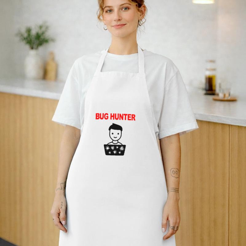 Bug Hunter, Software Testing, Programmer, IT, Bugs Cooking Apron