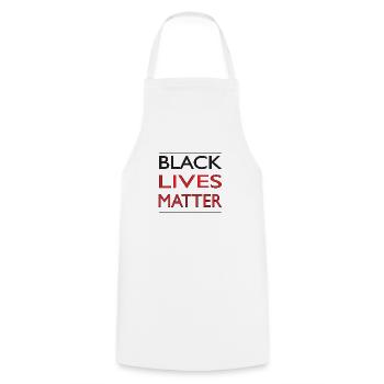 black lives matter - Kochschürze - Weiß - Vorne - AI Model Male 185 dark (185cm)