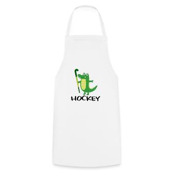 feldhockey hockey hockey hockey-croco - Tablier de cuisine - blanc - Devant - AI Model Male 185 dark (185cm)