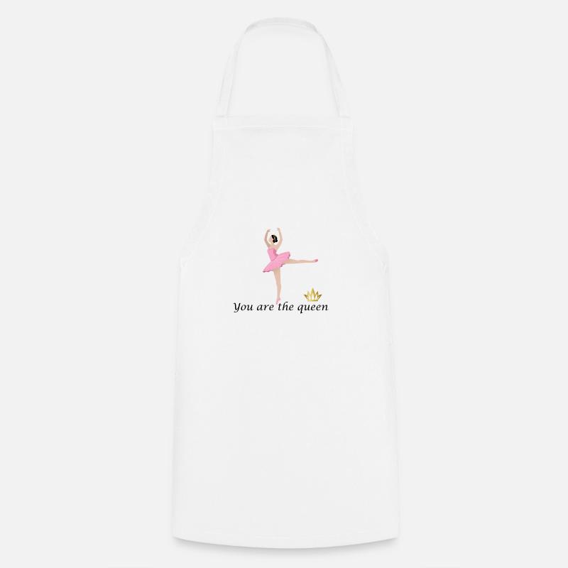 Dancing Dance Music - Cooking Apron - white