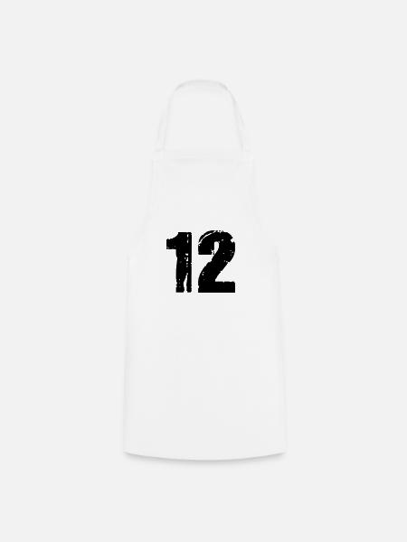 12 - Kochschürze - Weiß