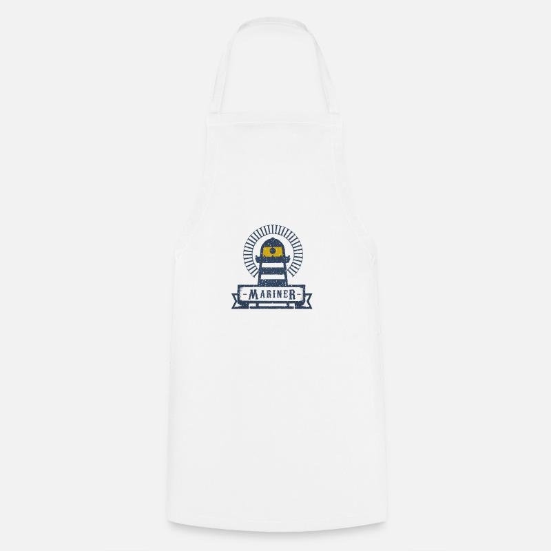 Phare arctique marin - Tablier de cuisine - blanc