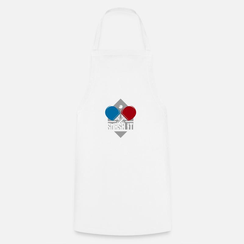 Table de ping-pong Smash - Tablier de cuisine - blanc