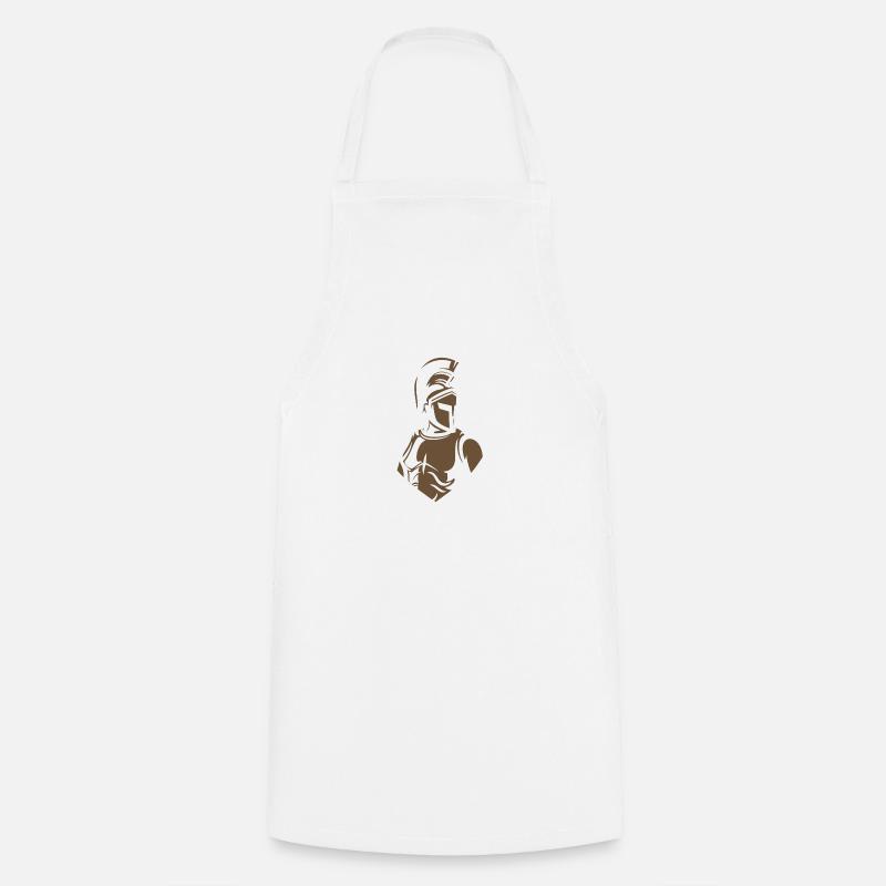 Spartiates - Tablier de cuisine - blanc