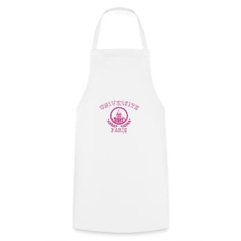 Universite De Paris - Tablier de cuisine - blanc - Devant - AI Model Male 185 dark (185cm)