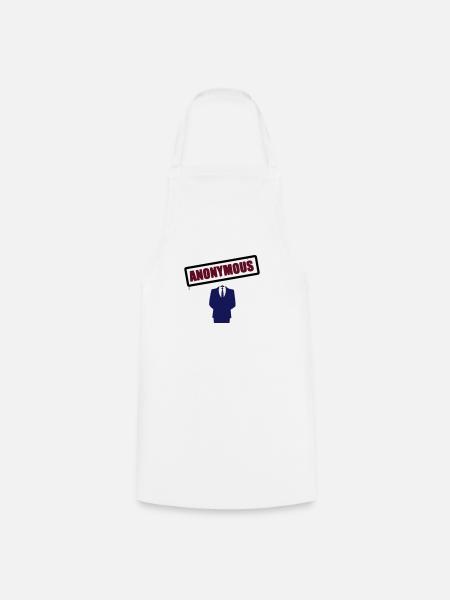 Anonymous - Tablier de cuisine - blanc