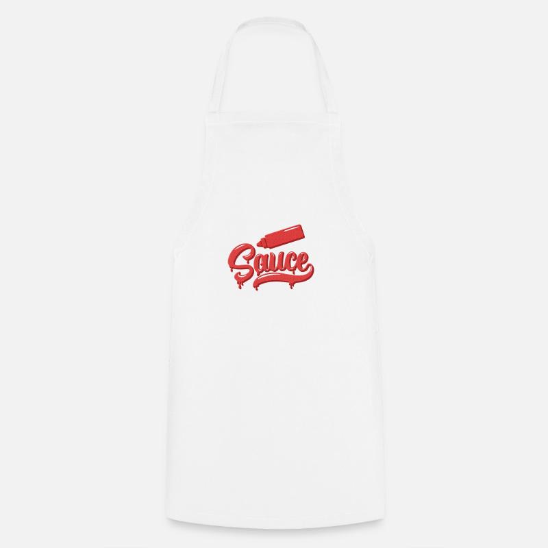 Sauce - Kochschürze - Weiß
