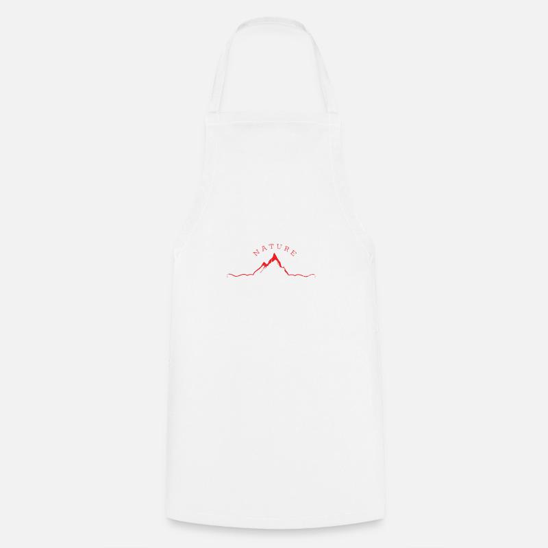 nature - Tablier de cuisine - blanc
