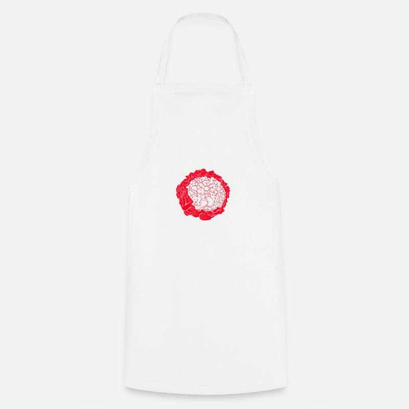 Cauliflower - Cooking Apron - white