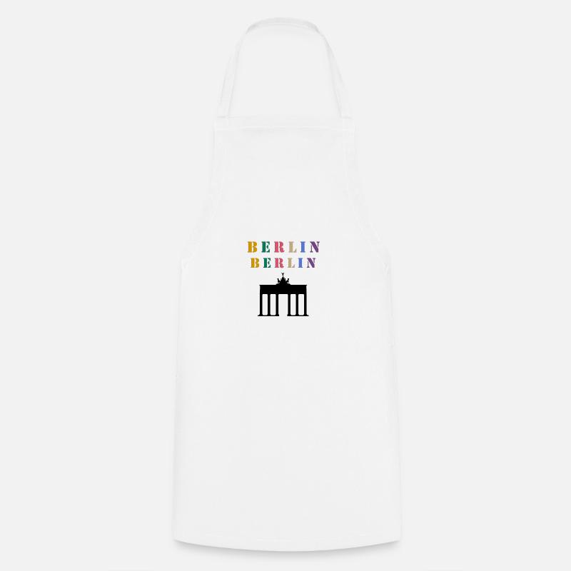 Berlin Berlin - Tablier de cuisine - blanc