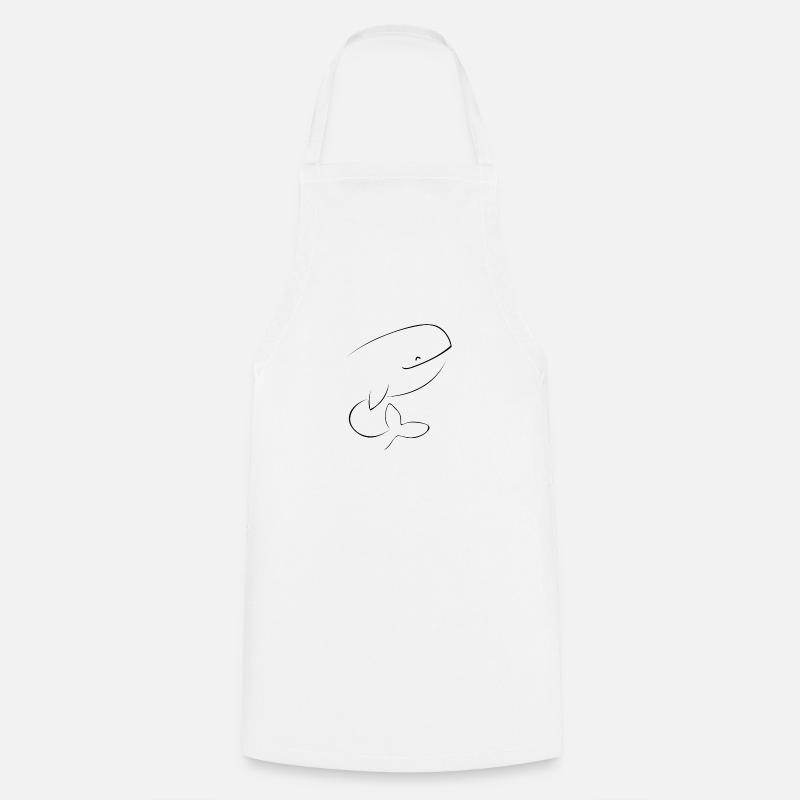 Paus 2 - Cooking Apron - white