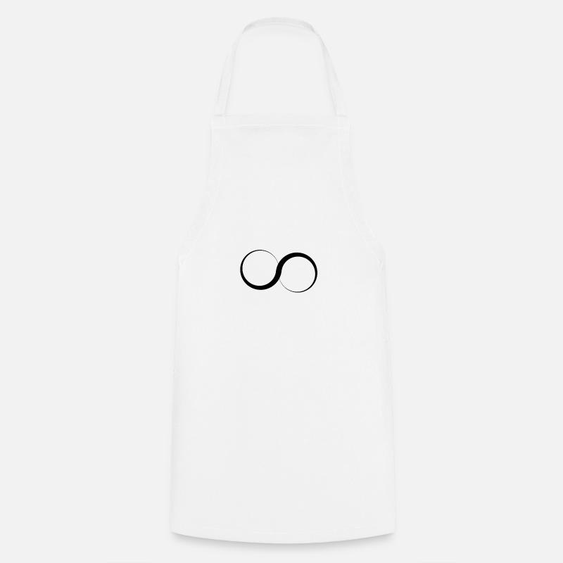 Infinity - logo - Cooking Apron - white
