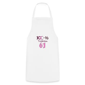 Trabzon 61 hl25 Turquie femmes - Tablier de cuisine - blanc - Devant - AI Model Male 185 dark (185cm)