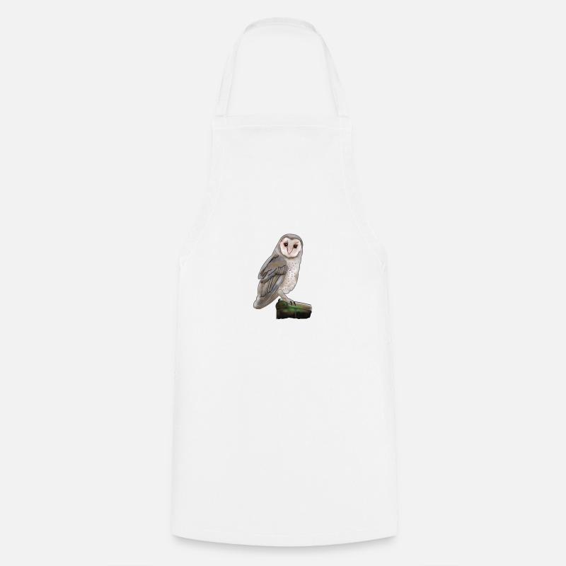 Chouette - Tablier de cuisine - blanc