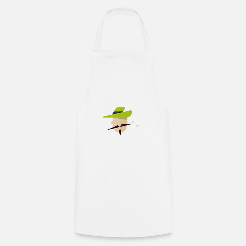 Robin des Bois - Archer - Héros - Tablier de cuisine - blanc