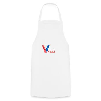 Vegas Cool - Tablier de cuisine - blanc - Devant - AI Model Male 185 dark (185cm)