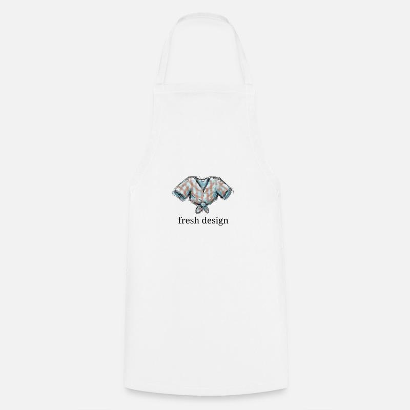 Fresh design designer - Kochschürze - Weiß