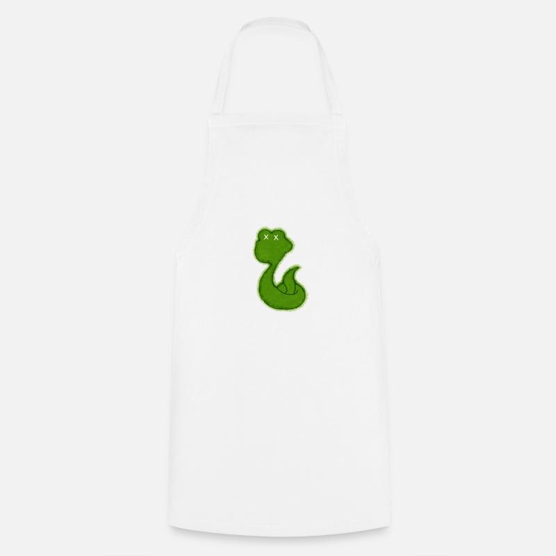 Dead Snake - Tablier de cuisine - blanc