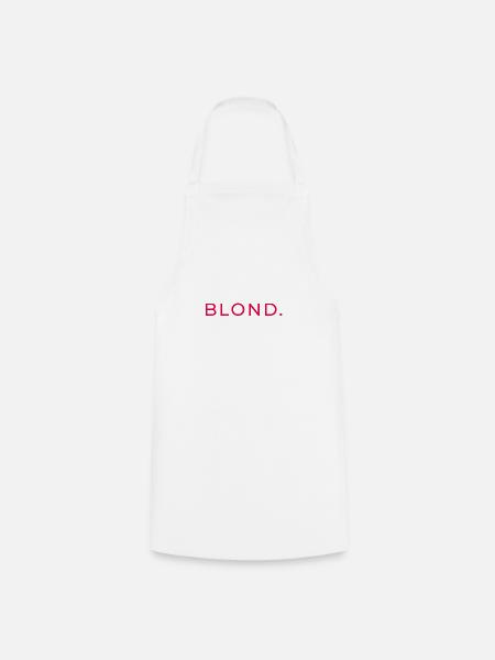 blond - Kochschürze - Weiß