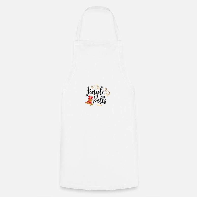Jingle Bells - Tablier de cuisine - blanc