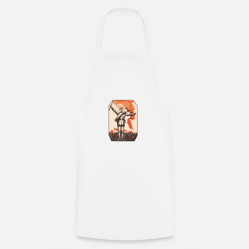 Communist - Cooking Apron - white