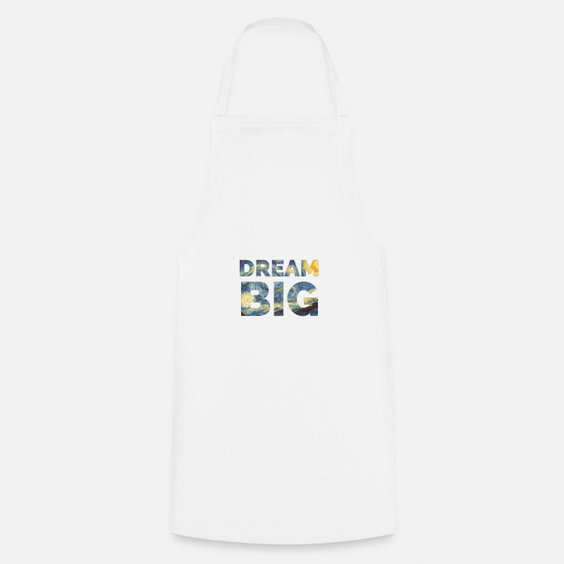 Dream Big - Cooking Apron - white