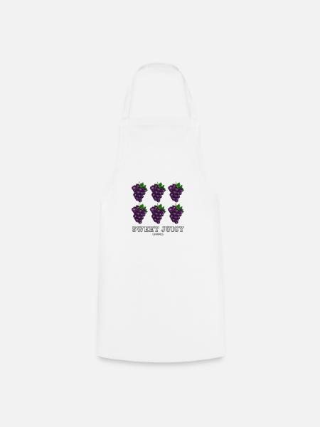 Trauben, Trauben, saftige Trauben, Obst, Trauben Hoodies - Kochschürze - Weiß
